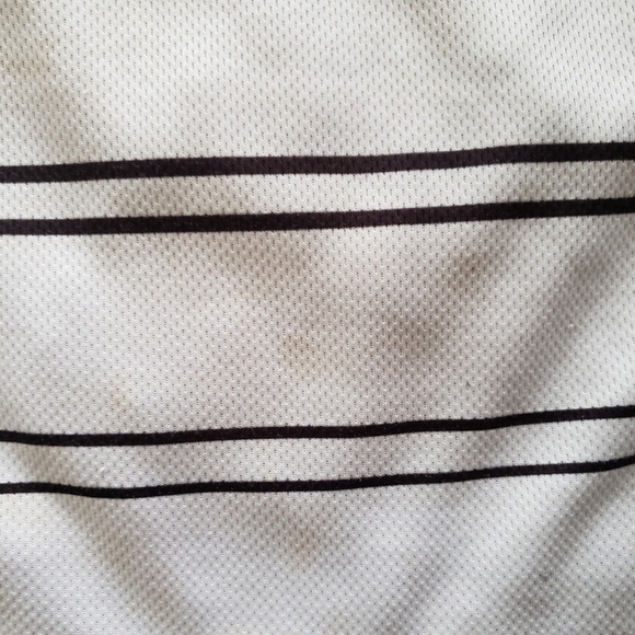 HK Army LA Run Cities Hostile Dri Fit Mens S Lined Up Dri Fit Shirt Black White - Picture 7 of 7